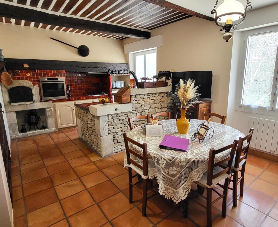 "La Massette Du Cheval Blanc" Villa De Caractere En Pierre ลีล-ซูร์-ลา-ซอร์ก ภายนอก รูปภาพ