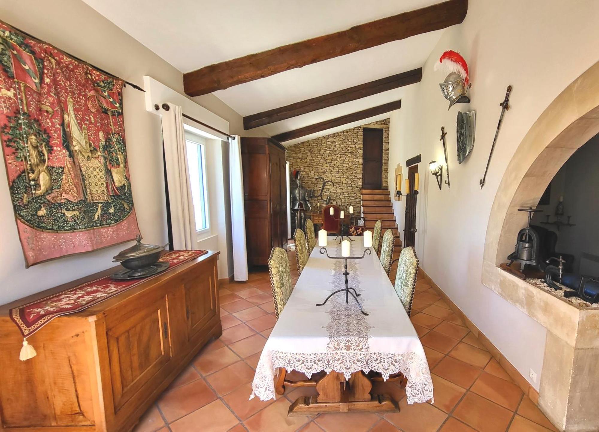 "La Massette Du Cheval Blanc" Villa De Caractere En Pierre ลีล-ซูร์-ลา-ซอร์ก ภายนอก รูปภาพ